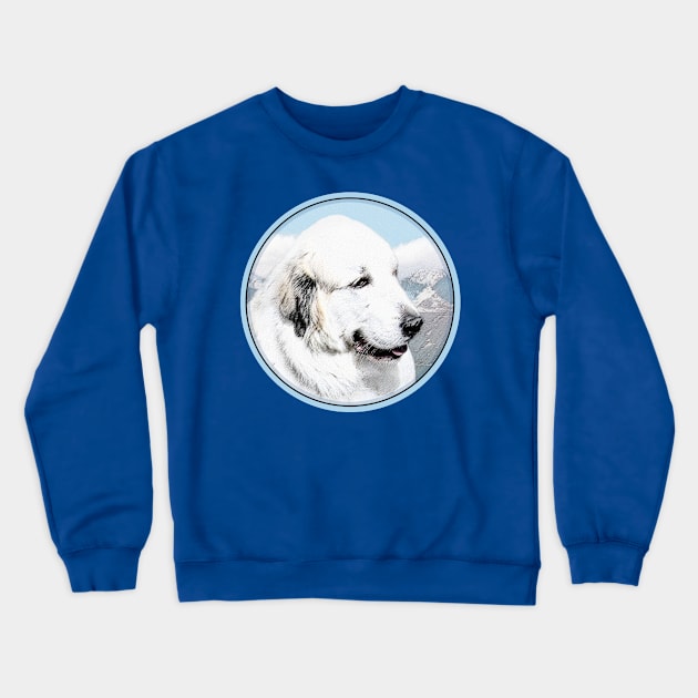 Great Pyrenees Crewneck Sweatshirt by Alpen Designs